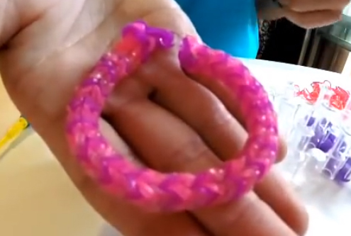 bracelet élastique en rond